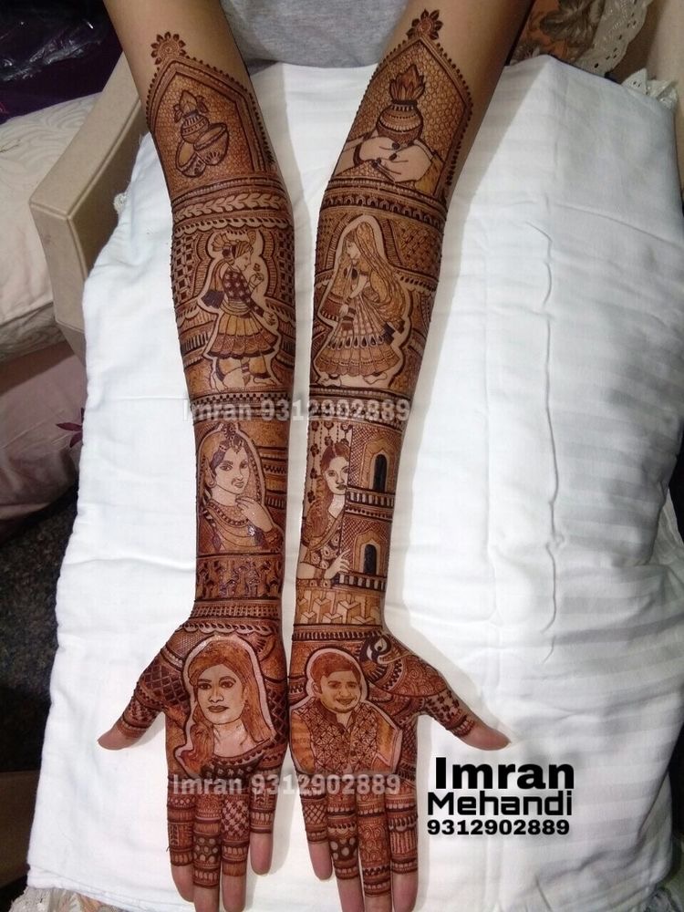Imran Mehandi Art : Bridal mehndi art design